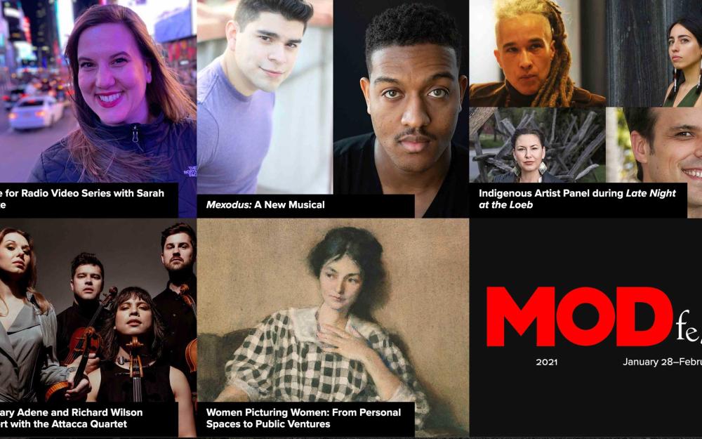 photo collage of MODfest 2021 performers