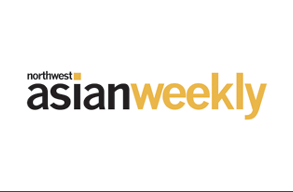 Northwest Asian Weekly logo, black and yellow sans serif font text.