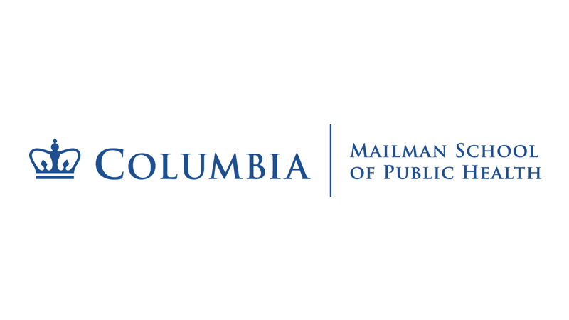 Illustration of a crown and text that reads: columbia mailman school of public health.