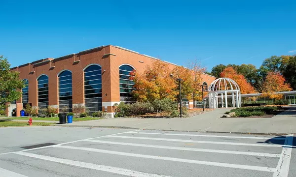 Exterior of an athletics and fitness center.