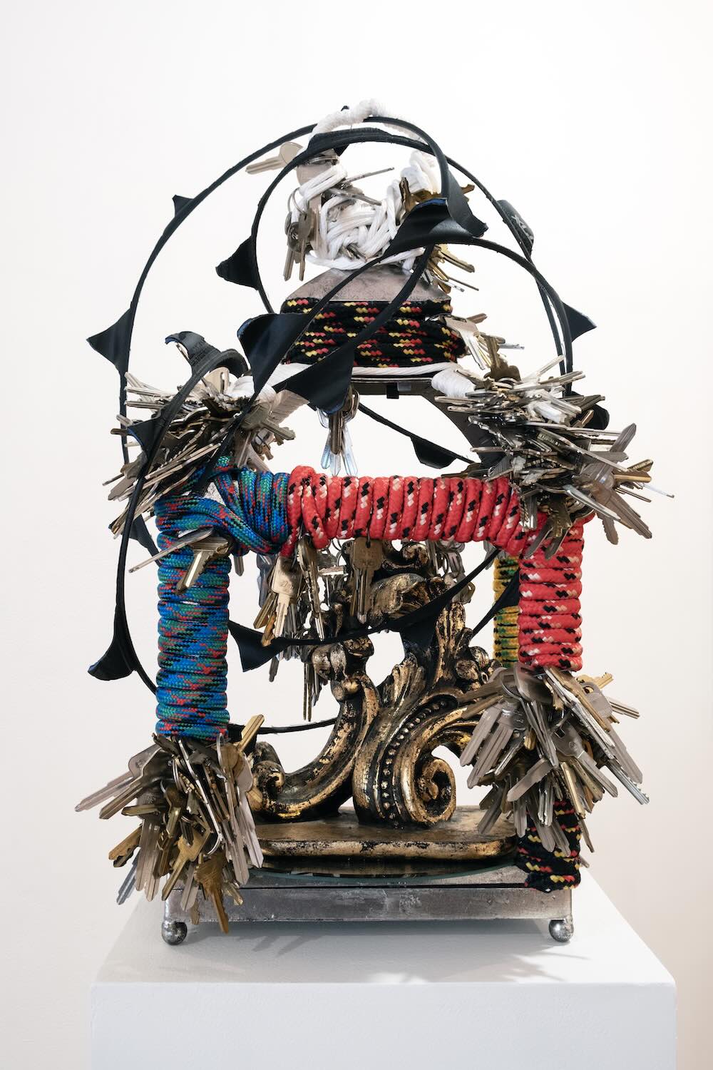 Image of an assemblage sculpture.