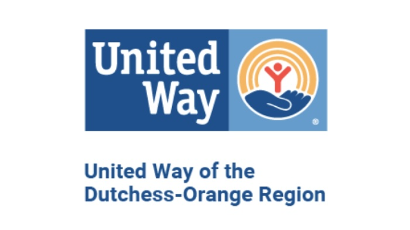 Graphic with text that reads: United Way of the Dutchess-Orange Region.