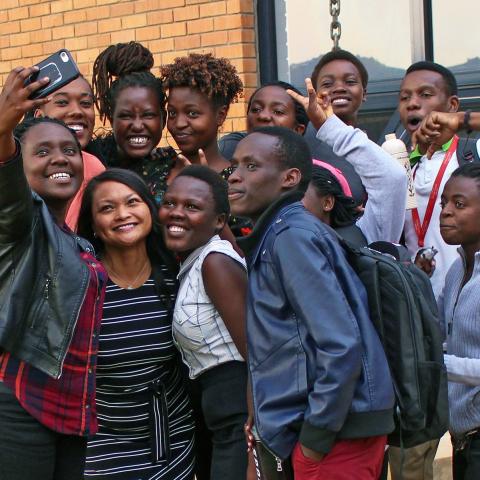 Rwanda Summer Program Group Selfie